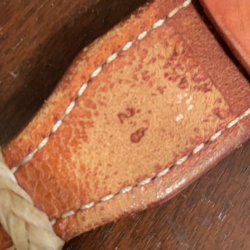 Cowboy Gear Handmade Leather / Rawhide Belt - Picture 6 of 8